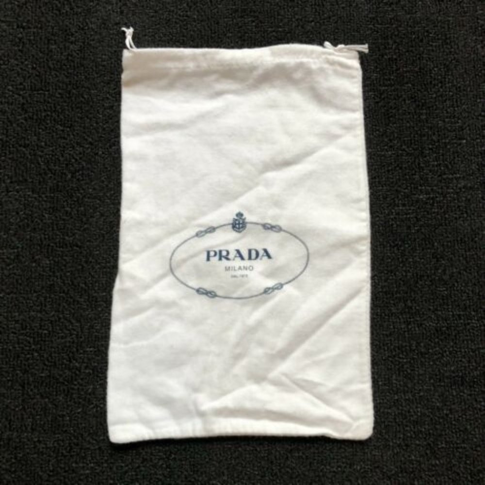 Prada Authentic Empty Bag Fabric Bag Container Po… - image 3